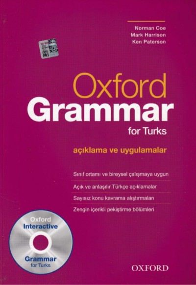 Oxford Grammar for Turks W/CD Oxford Grammar for Turks W/CD