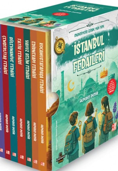 Medeniyetin İzinde Yedi Tepe İstanbul Fedaileri – 7 Kitap Set