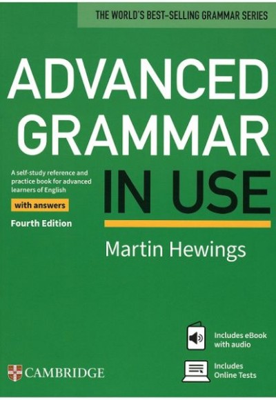 Advanced Grammar in Use with Answers and eBook & Online Test Advanced Grammar in Use with Answers and eBook & Online Test