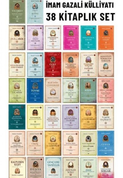 İmam-ı Gazali Külliyatı - 38 Kitap Seti İmam-ı Gazali Külliyatı - 38 Kitap Seti