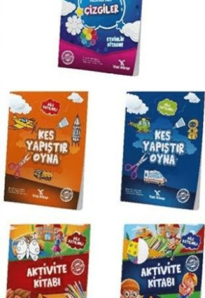 5-7 Yaş Okul Öncesi Aktivite Seti - 5 Kitap Takım 5-7 Yaş Okul Öncesi Aktivite Seti - 5 Kitap Takım