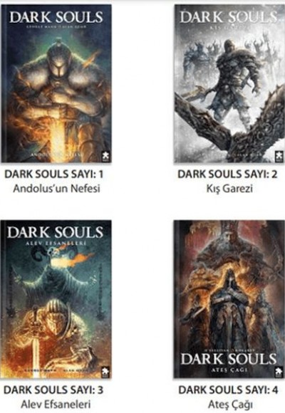 Dark Souls 4 Kitap Set Dark Souls 4 Kitap Set
