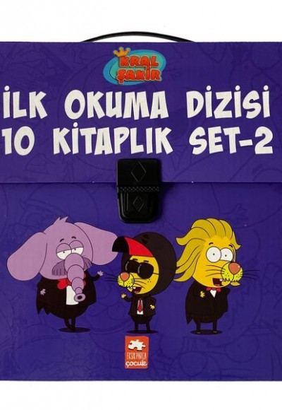Kral Şakir İlk Okuma Dizisi 2. Seri Çantalı Set 2 - 10 Kitap Kral Şakir İlk Okuma Dizisi 2. Seri Çantalı Set 2 - 10 Kitap