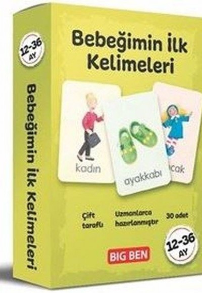 Bebeğimin İlk Kelimeleri Kartları 12 - 36 Ay Bebeğimin İlk Kelimeleri Kartları 12 - 36 Ay