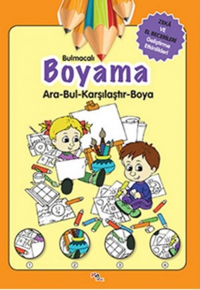 Bulmacalı Boyama Ara-Bul-Karşılaştır-Boya Bulmacalı Boyama Ara-Bul-Karşılaştır-Boya