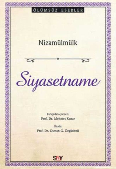 Siyasetname Siyasetname