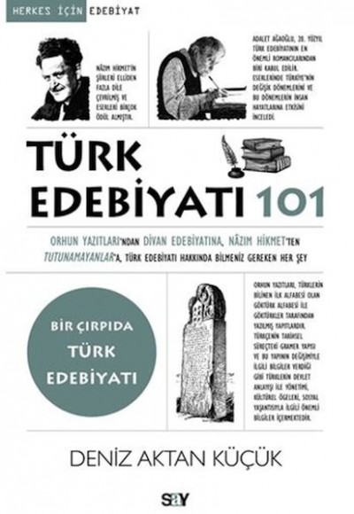 Türk Edebiyatı 101 Türk Edebiyatı 101