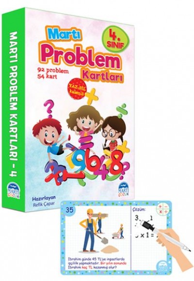 Martı 4.Sınıf Problem Kartları Martı 4.Sınıf Problem Kartları