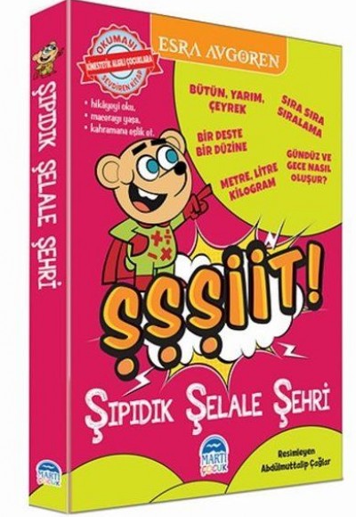 Şşşiit! Şıpıdık Şelale Şehri Seti-5 Kitap Takım