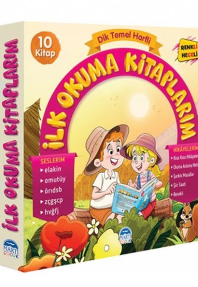 Dik Temel Harfli İlk Okuma Kitabım Elakin / 10 Kitap Dik Temel Harfli İlk Okuma Kitabım Elakin / 10 Kitap