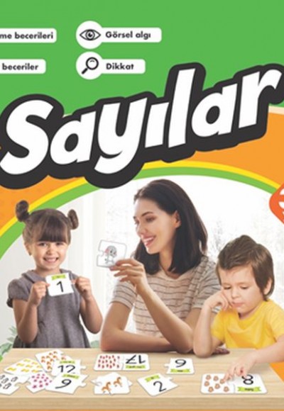 Sayılar - Eğitici Yapboz (3+ Yaş) Sayılar - Eğitici Yapboz (3+ Yaş)