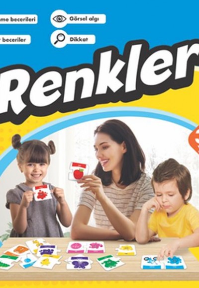 Renkler - Eğitici Yapboz (3+ Yaş) Renkler - Eğitici Yapboz (3+ Yaş)