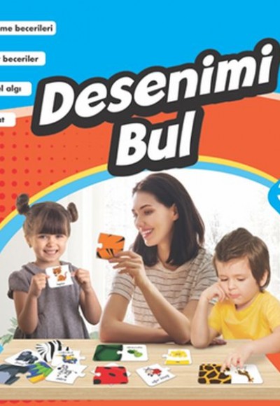 Desenimi Bul - Eğitici Yapboz (3+ Yaş) Desenimi Bul - Eğitici Yapboz (3+ Yaş)