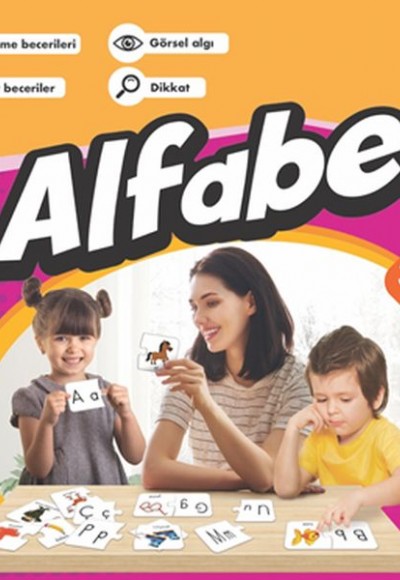 Alfabe - Eğitici Yapboz (3+ Yaş) Alfabe - Eğitici Yapboz (3+ Yaş)