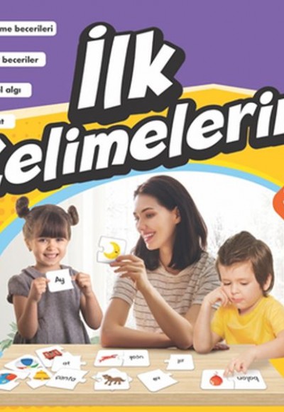 İlk Kelimelerim - Eğitici Yapboz (3+ Yaş) İlk Kelimelerim - Eğitici Yapboz (3+ Yaş)