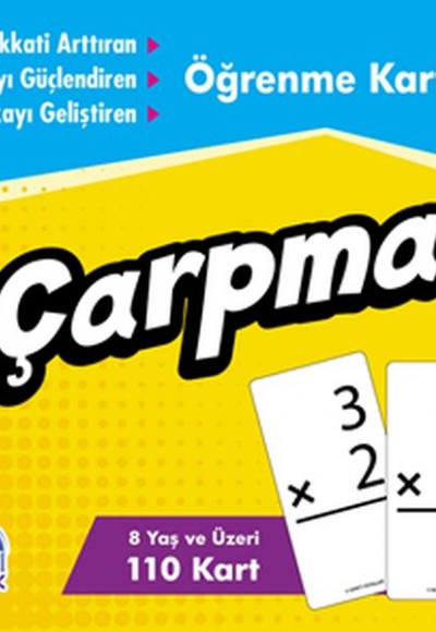 Öğrenme Kartları - Çarpma 110 Öğrenme Kartları - Çarpma 110