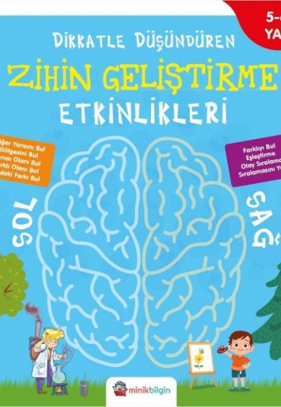 Dikkatle Düşündüren Zihin Geliştirme Etkinlikleri 1 Dikkatle Düşündüren Zihin Geliştirme Etkinlikleri 1