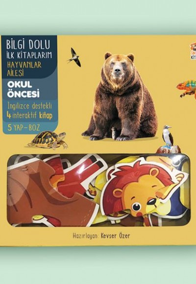 Bilgi Dolu İlk Kitaplarım Hayvanlar Ailesi Set (5 Kitap)
