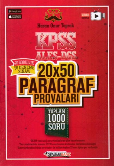 DenemeBank KPSS Paragraf Provaları DenemeBank KPSS Paragraf Provaları