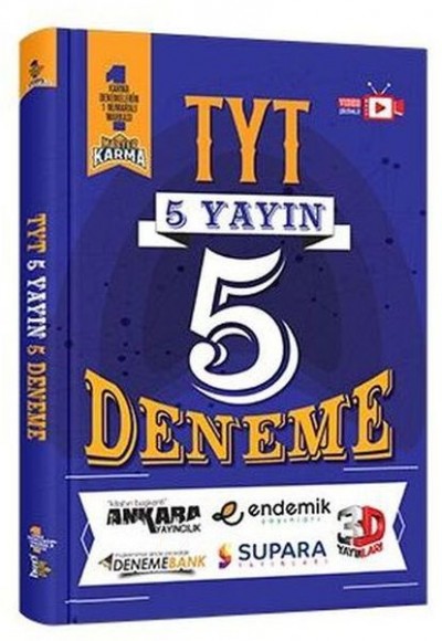 Master Karma TYT 5 Deneme Master Karma TYT 5 Deneme