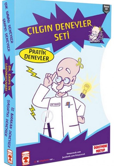 Dr. Grips'in Laboratuvarı - Çılgın Deneyler Seti Dr. Grips'in Laboratuvarı - Çılgın Deneyler Seti