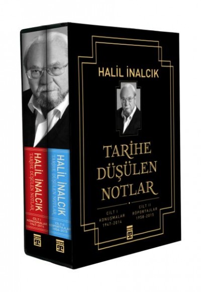 Tarihe Düşülen Notlar - 2 Cilt Takım Kutulu Tarihe Düşülen Notlar - 2 Cilt Takım Kutulu