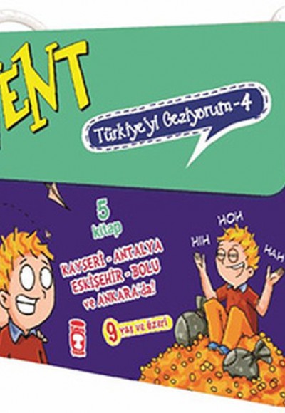 Levent Türkiye'yi Geziyorum - 4 (5 Kitap Takım) Levent Türkiye'yi Geziyorum - 4 (5 Kitap Takım)