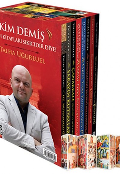 Talha Uğurluel Tarih Konuşuyor Seti - 8 Kitap Takım Osmanlı Kartpostalı Hediyeli Talha Uğurluel Tarih Konuşuyor Seti - 8 Kitap Takım Osmanlı Kartpostalı Hediyeli