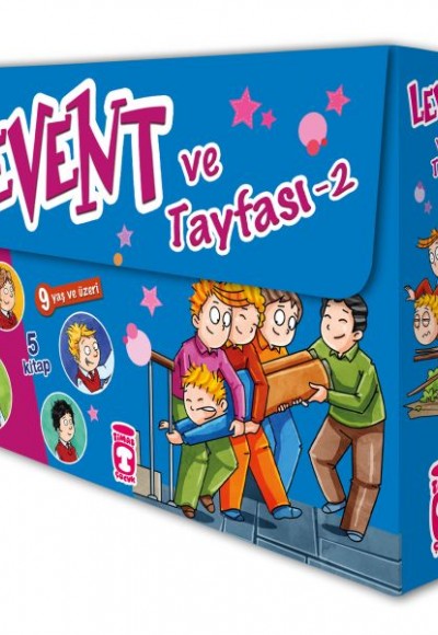 Levent ve Tayfası - 02 Set (5 Kitap Takım) Levent ve Tayfası - 02 Set (5 Kitap Takım)