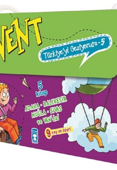 Levent Türkiye'yi Geziyorum - 5 (5 Kitap Takım) Levent Türkiye'yi Geziyorum - 5 (5 Kitap Takım)