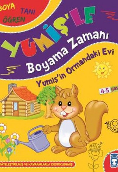 Yumişin Ormandaki Evi - Yumişle Boyama Zamanı Yumişin Ormandaki Evi - Yumişle Boyama Zamanı