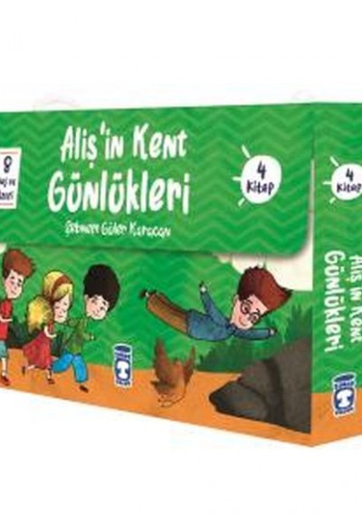 Alişin Kent Günlükleri - Set (4 Kitap) Alişin Kent Günlükleri - Set (4 Kitap)
