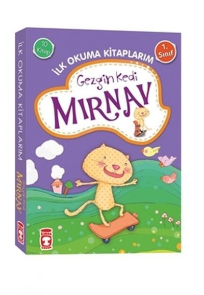 Gezgin Kedi Mırnav - İlk Okuma Kitaplarım Set (10 Kitap Takım) Gezgin Kedi Mırnav - İlk Okuma Kitaplarım Set (10 Kitap Takım)