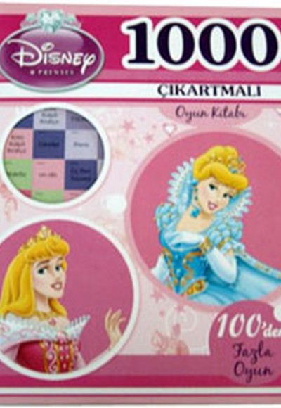 Disney Prenses 1000 Çıkartmalı Oyun Kitabı Disney Prenses 1000 Çıkartmalı Oyun Kitabı