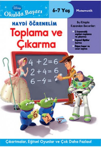 Okulda Başarı 06 - Haydi Öğrenelim Toplama ve Çıkarma (6-7 Yaş) Okulda Başarı 06 - Haydi Öğrenelim Toplama ve Çıkarma (6-7 Yaş)
