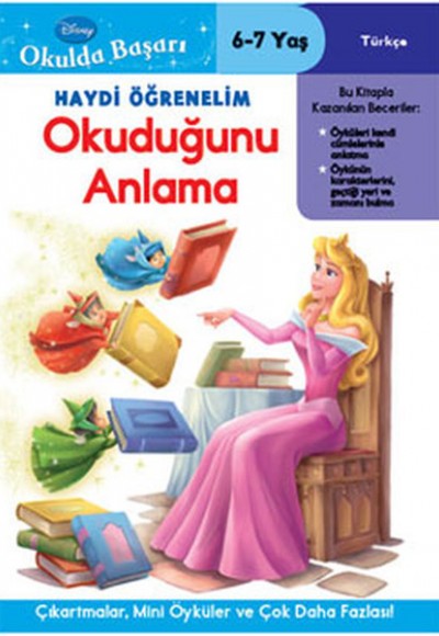 Okulda Başarı 04 - Haydi Öğrenelim Prenses Okuduğunu Anlama (6-7 Yaş) Okulda Başarı 04 - Haydi Öğrenelim Prenses Okuduğunu Anlama (6-7 Yaş)