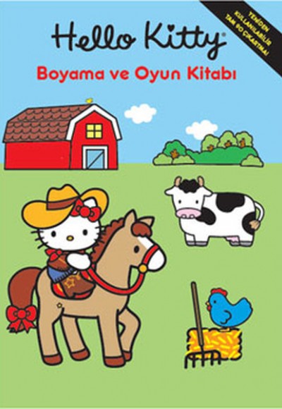 Hello Kitty Boyama ve Oyun Kitabı Hello Kitty Boyama ve Oyun Kitabı