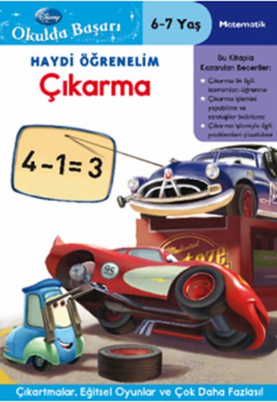 Okulda Başarı 14 - Haydi Öğrenelim Çıkarma (6-7 Yaş) Okulda Başarı 14 - Haydi Öğrenelim Çıkarma (6-7 Yaş)