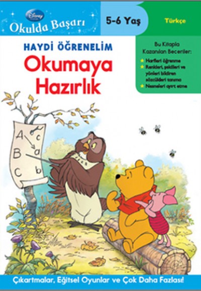 Okulda Başarı 18 - Haydi Öğrenelim Okumaya Hazırlık (5-6 Yaş) Okulda Başarı 18 - Haydi Öğrenelim Okumaya Hazırlık (5-6 Yaş)