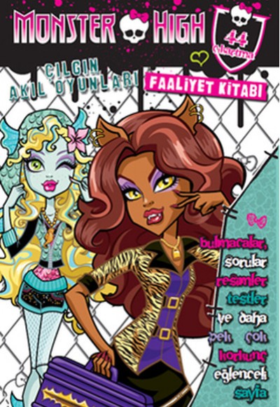 Monster High Çılgın Akıl Oyunları Faaliyet Kitabı Monster High Çılgın Akıl Oyunları Faaliyet Kitabı