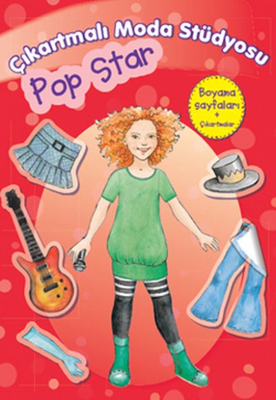 Çıkartmalı Moda Stüdyosu Pop Star Çıkartmalı Moda Stüdyosu Pop Star