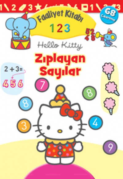 Hello Kitty Zıplayan Sayılar Faaliyet Kiyabı Hello Kitty Zıplayan Sayılar Faaliyet Kiyabı