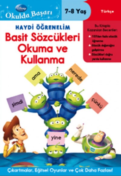 Okulda Başarı 22 - Haydi Öğrenelim Basit Sözcükleri Okuma ve Kullanma (7-8 Yaş) Okulda Başarı 22 - Haydi Öğrenelim Basit Sözcükleri Okuma ve Kullanma (7-8 Yaş)
