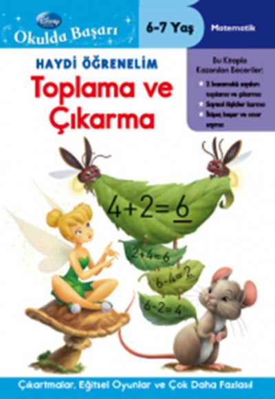 Okulda Başarı 20 - Haydi Öğrenelim Toplama ve Çıkarma (6-7 Yaş) Okulda Başarı 20 - Haydi Öğrenelim Toplama ve Çıkarma (6-7 Yaş)
