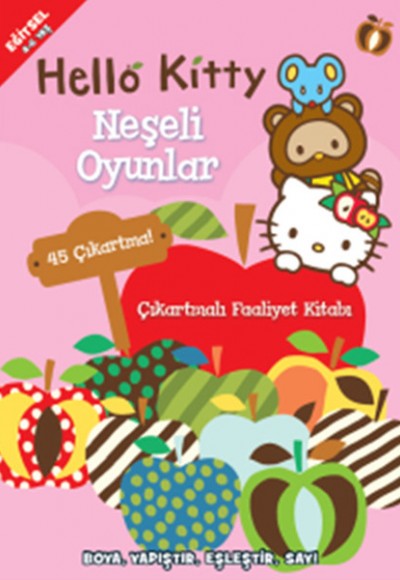 Hello Kitty - Neşeli Oyunlar Çıkartmalı Faaliyet Kitabı Hello Kitty - Neşeli Oyunlar Çıkartmalı Faaliyet Kitabı