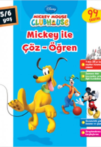 Mickey ile Çöz Öğren (5-6 Yaş) Mickey ile Çöz Öğren (5-6 Yaş)