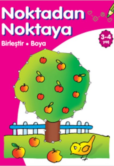 Noktadan Noktaya Birleştir Boya (3-4 Yaş) Noktadan Noktaya Birleştir Boya (3-4 Yaş)