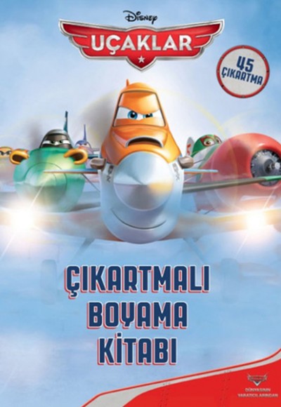 Uçaklar Çıkartmalı Boyama Kitabı Uçaklar Çıkartmalı Boyama Kitabı
