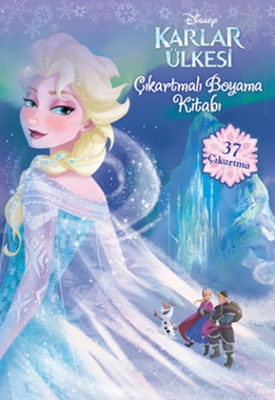 Disney Karlar Ülkesi - Çıkartmalı Boyama Kitabı Disney Karlar Ülkesi - Çıkartmalı Boyama Kitabı
