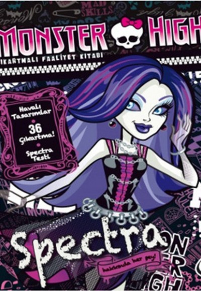 Monster High Spectra Çıkartmalı Faaliyet Kitabı Monster High Spectra Çıkartmalı Faaliyet Kitabı